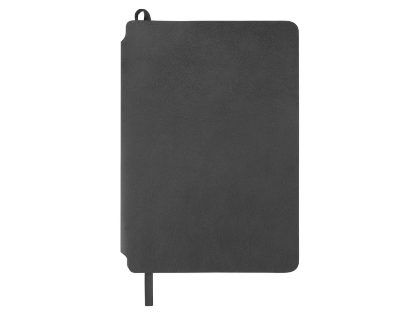 Блокнот Notepeno 130x205 мм с тонированными линованными страницами, серый фото 8