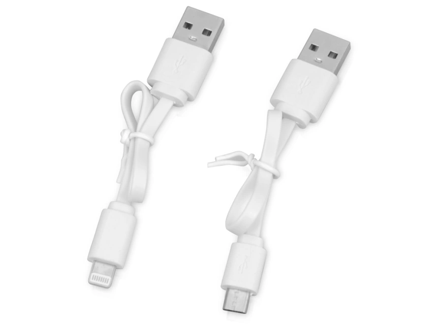 Портативное зарядное устройство Pin на 4000 mAh с большой площадью нанесения и клипом для крепления к одежде или сумке, черный фото 5