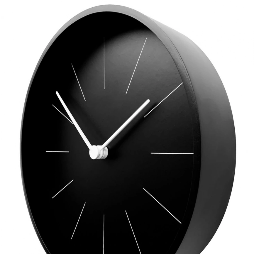 Часы настенные Berne, черные фото 7