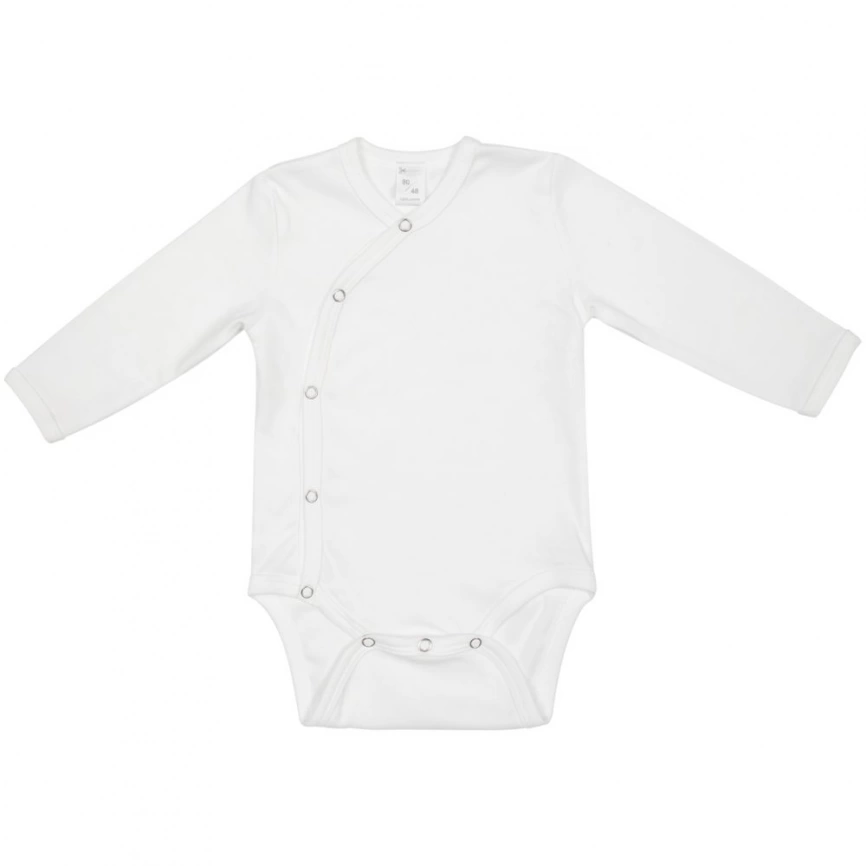 Боди детское Baby Prime, молочно-белое, размер 74 см фото 1