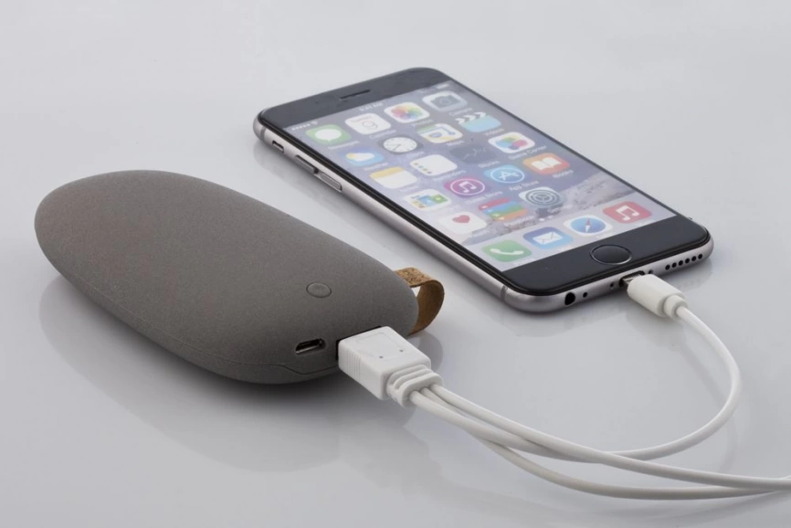 Внешний аккумулятор Pebble 5200 мАч, серый фото 9