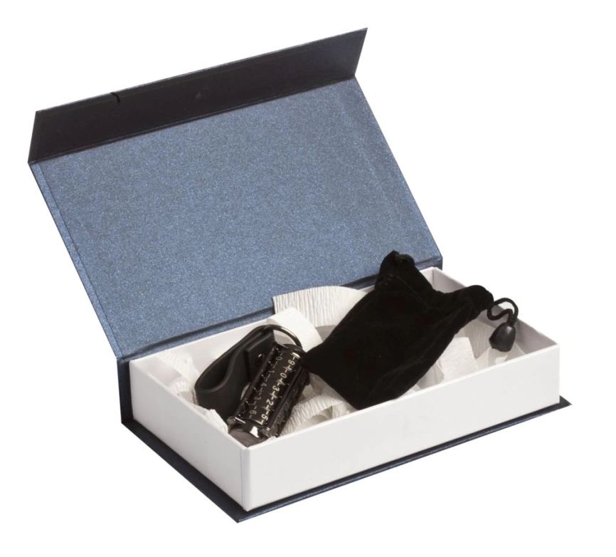 Коробочка «Блеск» подарочная, синяя фото 2