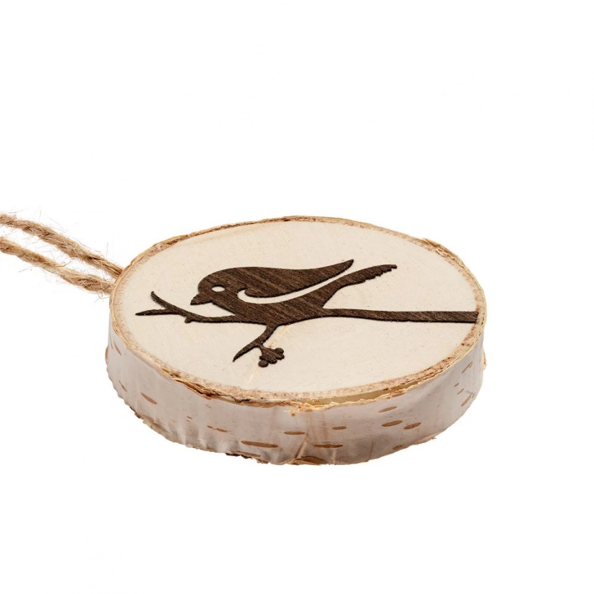 Подвеска Logger, со снегирем фото 3