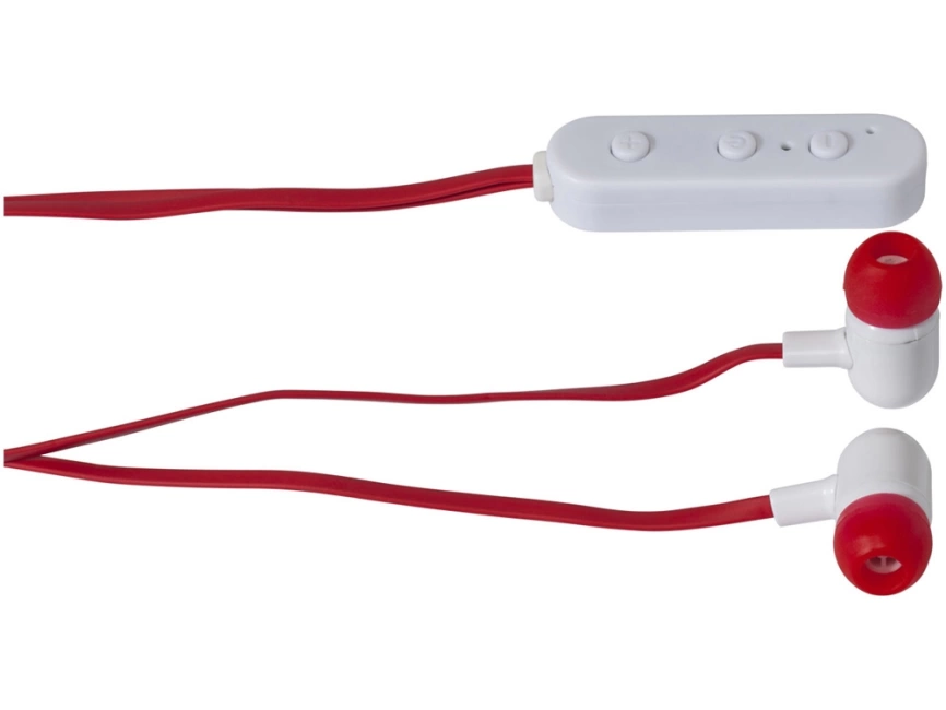 Наушники с функцией Bluetooth® с чехлом с карабином, красный фото 4