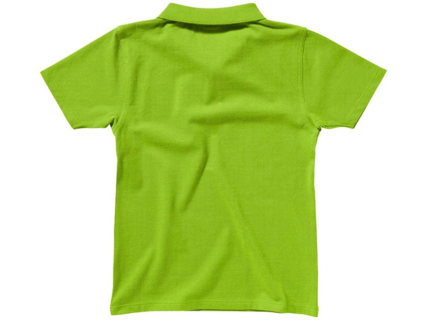 Рубашка поло First детская, зеленое яблоко фото 3