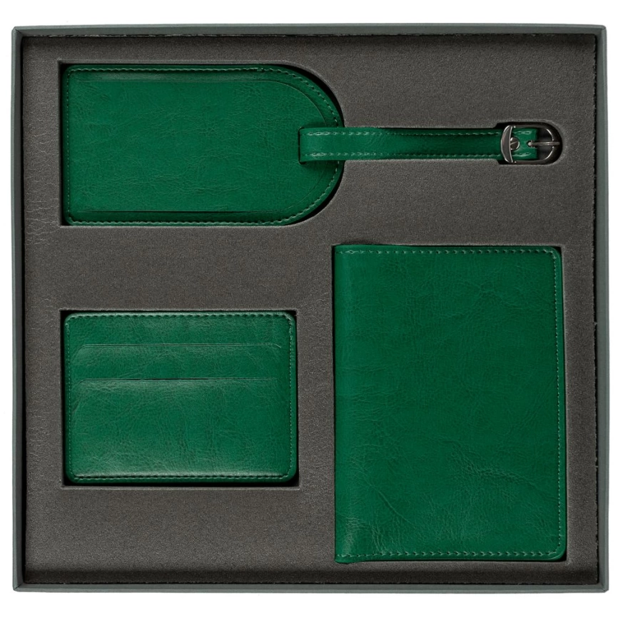 Набор Nebraska Travel, зеленый фото 2