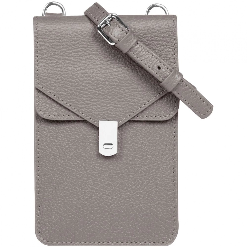 Сумка через плечо Segreto, серая фото 1