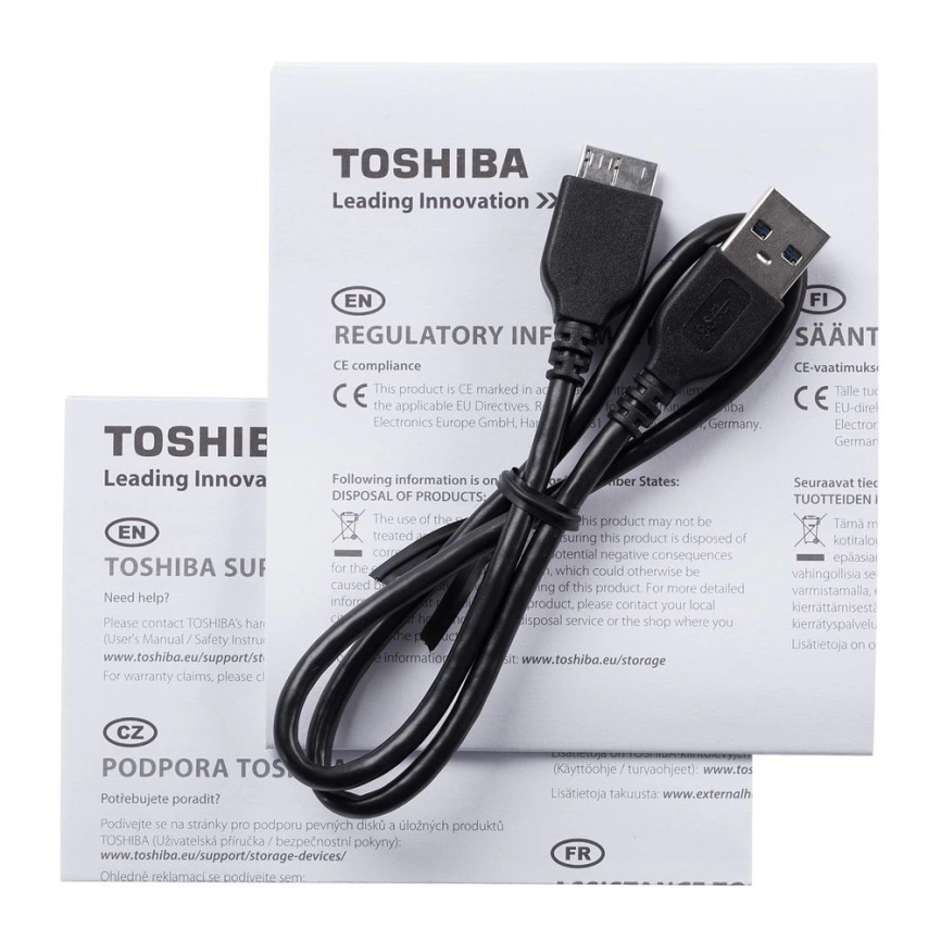 Внешний диск Toshiba Canvio, USB 3.0, 1Тб, черный фото 4