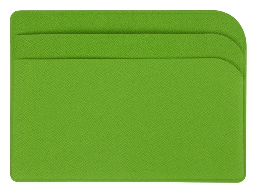 Картхолдер для 3-пластиковых карт Favor, зеленое яблоко фото 2