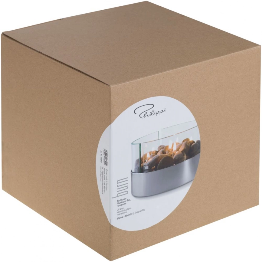 Настольный камин Magnifique с базальтовыми камнями, ver.2 фото 4