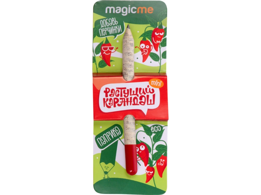 Растущий карандаш mini Magicme (1шт) - Паприка фото 4