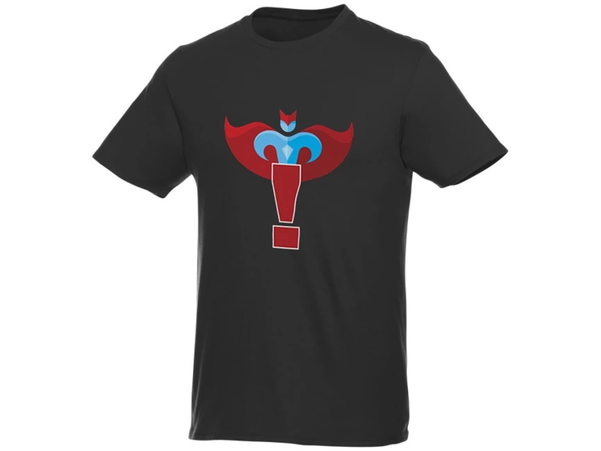 Мужская футболка Heros с коротким рукавом, черный фото 5