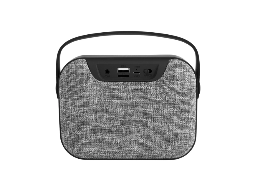 Портативная колонка Rombica Mysound Mia с логотипом, серый фото 4