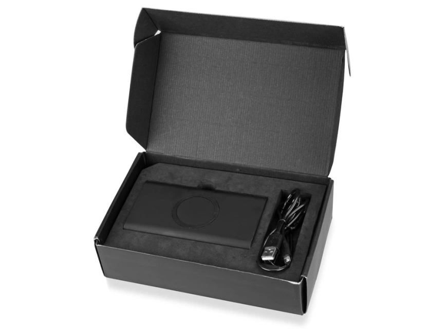 Портативный набор с беспроводным зарядным устройством (power bank) Force, 8000 mAh фото 11