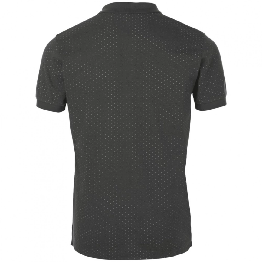 Рубашка поло мужская Brandy Men, темно-серая с белым, размер L фото 2