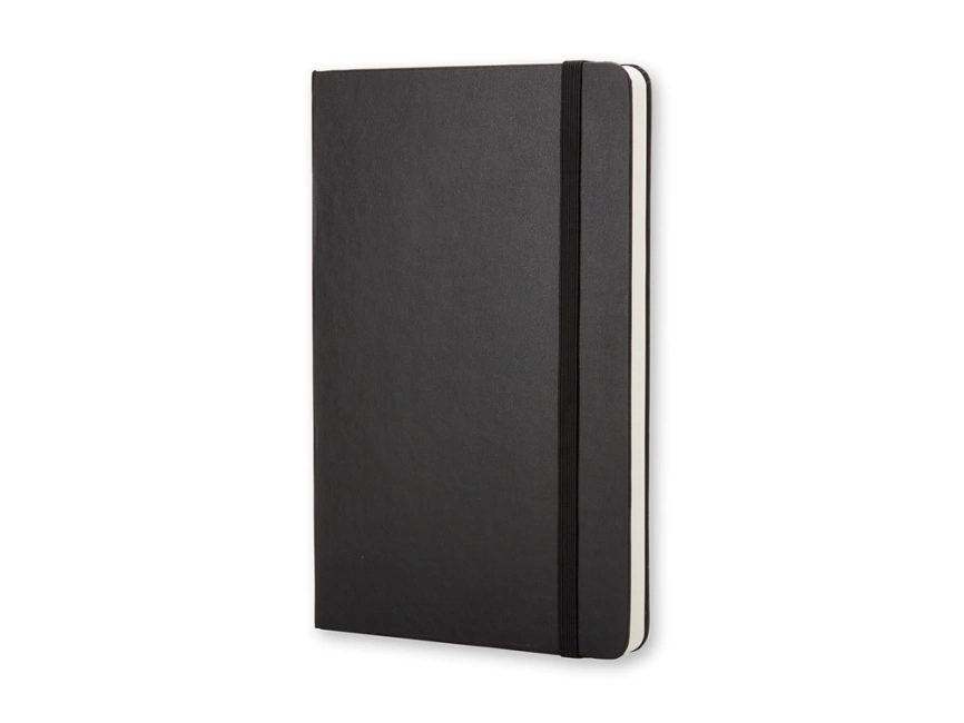 Записная книжка Moleskine Classic (нелинованный) в твердой обложке, Pocket (9x14см), черный фото 5