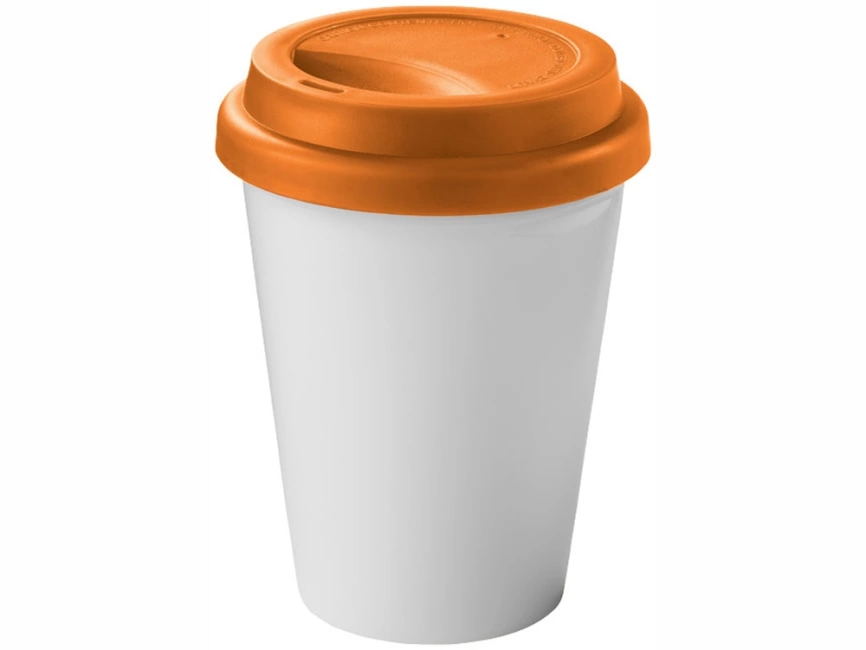 Стакан Zamzam, белый/оранжевый фото 1