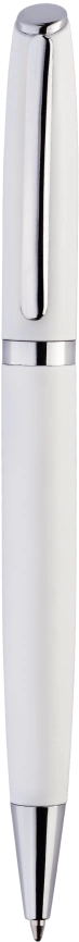 Ручка металличечкая VESTA SOFT, белая с серебристым фото 1