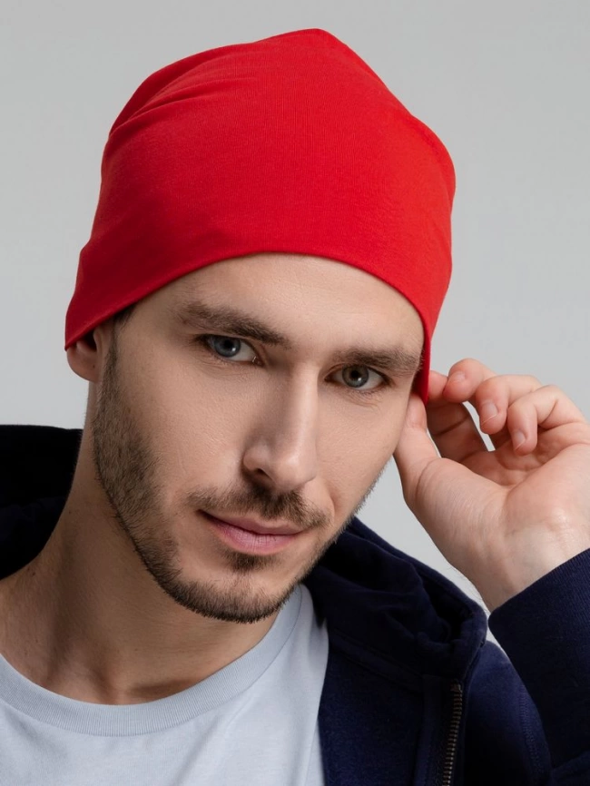 Шапка HeadOn, красная фото 7