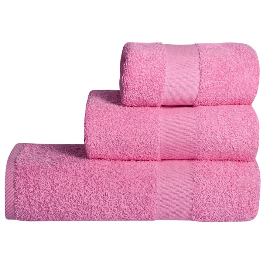 Полотенце махровое Soft Me Large, розовое фото 2