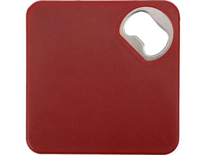 Подставка для кружки с открывалкой Liso, черный/красный фото 5