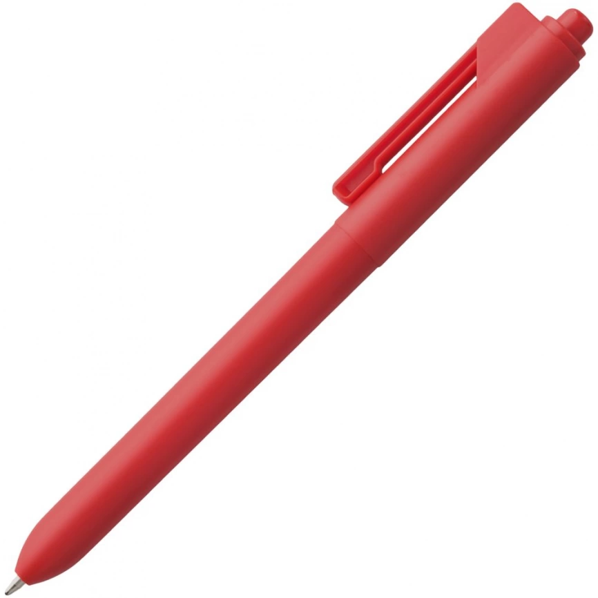 Ручка шариковая Hint, красная фото 2