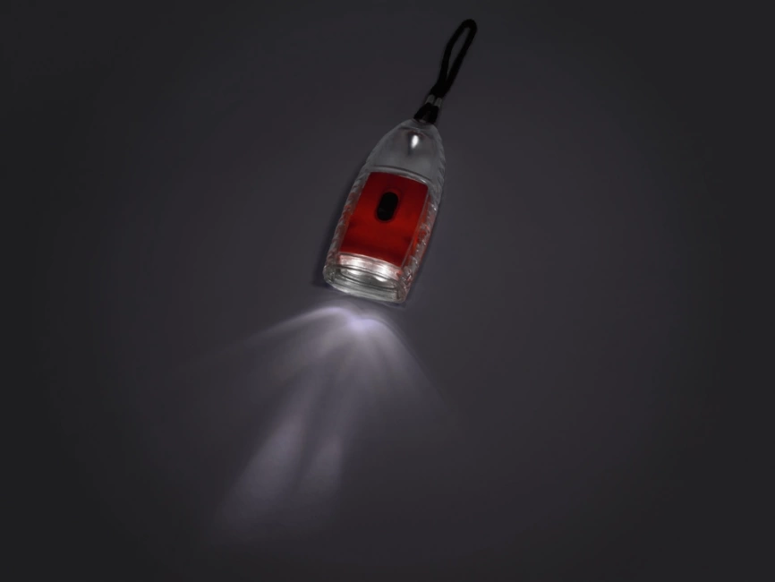 Фонарик крутящийся, красный фото 3