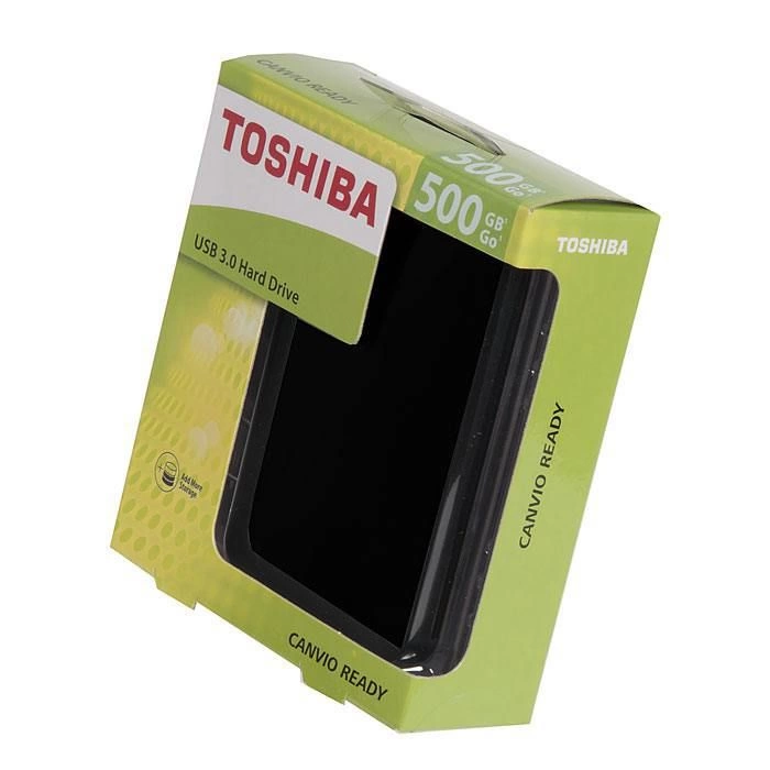 Внешний диск Toshiba Canvio, USB 3.0, 500 Гб, черный фото 6