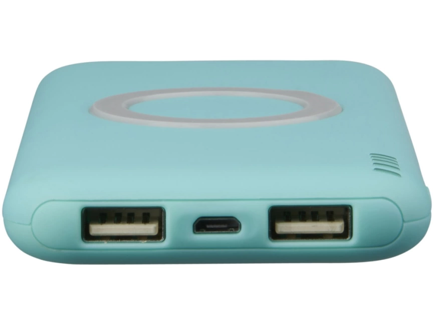 Беспроводное зарядное устройство Coma 6000 мА/ч, мятный фото 3