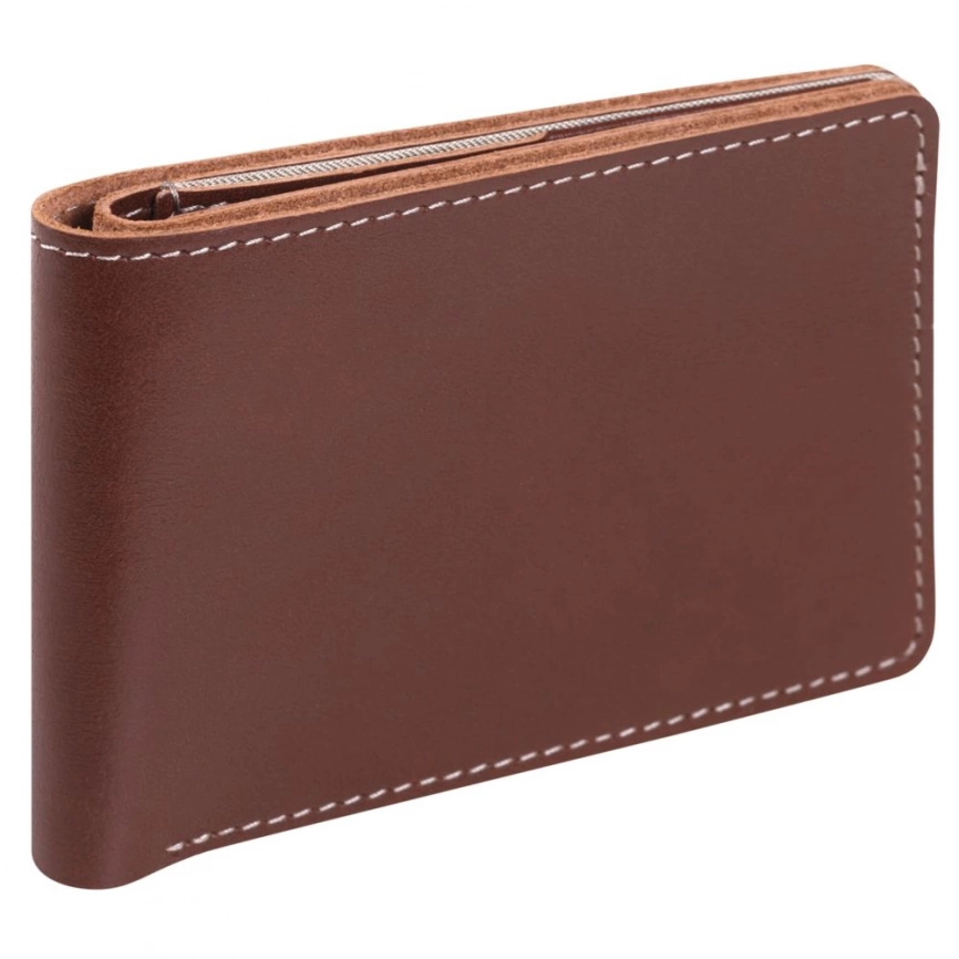 Портмоне Security, темно-коричневое фото 1