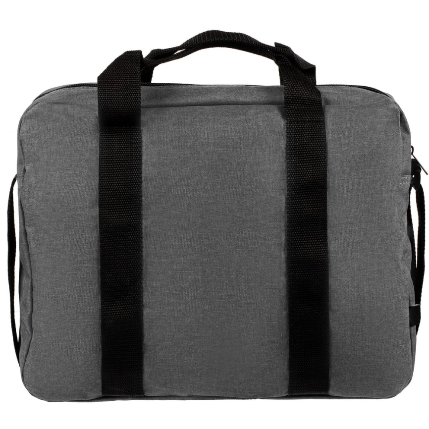 Сумка для документов Unit First Hand, серая фото 4