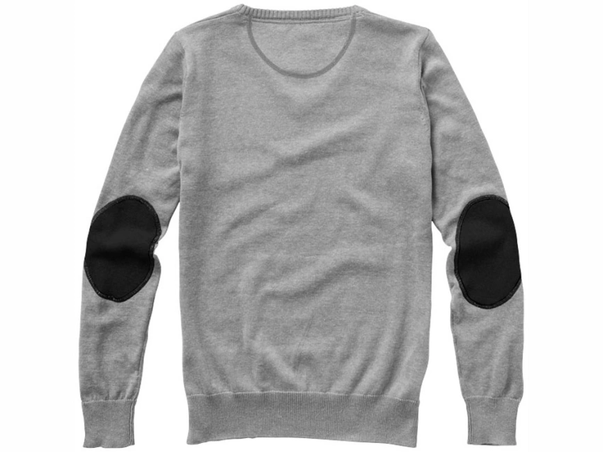 Пуловер Spruce женский с V-образным вырезом, серый меланж фото 7