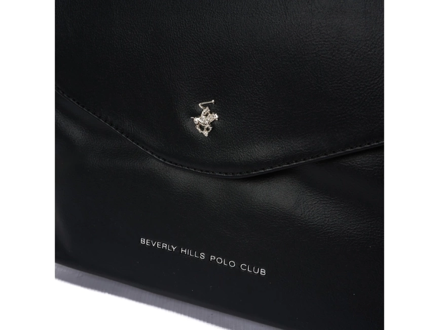 Сумка женская Beverly Hills Polo Club, черный/стальной фото 6