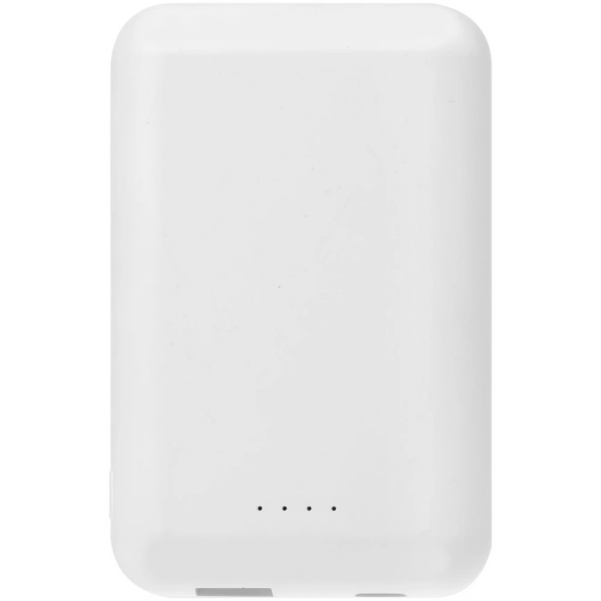 Беспроводной аккумулятор с магнитами Magback 5000 мАч, белый фото 3
