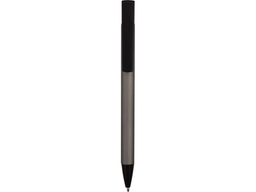 Ручка-подставка шариковая Кипер Металл, серый фото 3