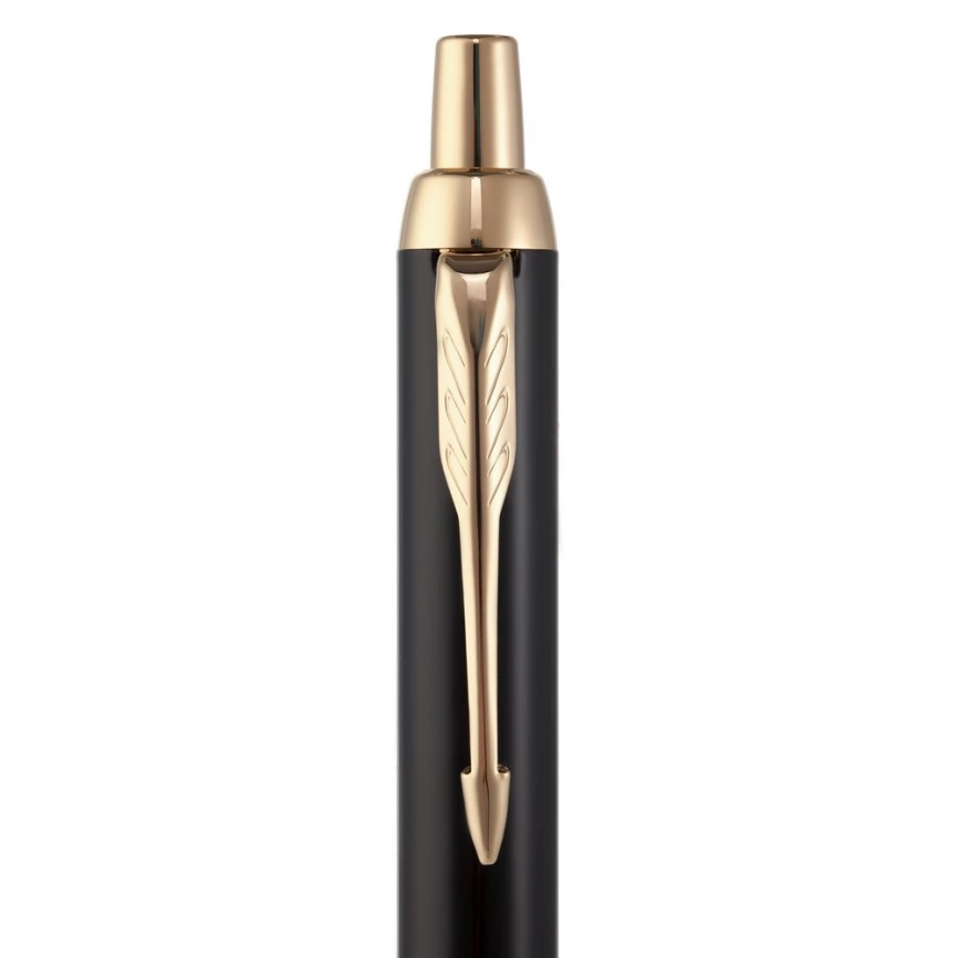 Ручка шариковая Parker IM Core K321 Black GT M фото 5