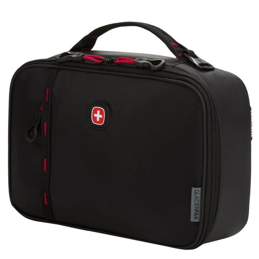 Горизонтальная термосумка для ланча Swissgear, черная фото 1