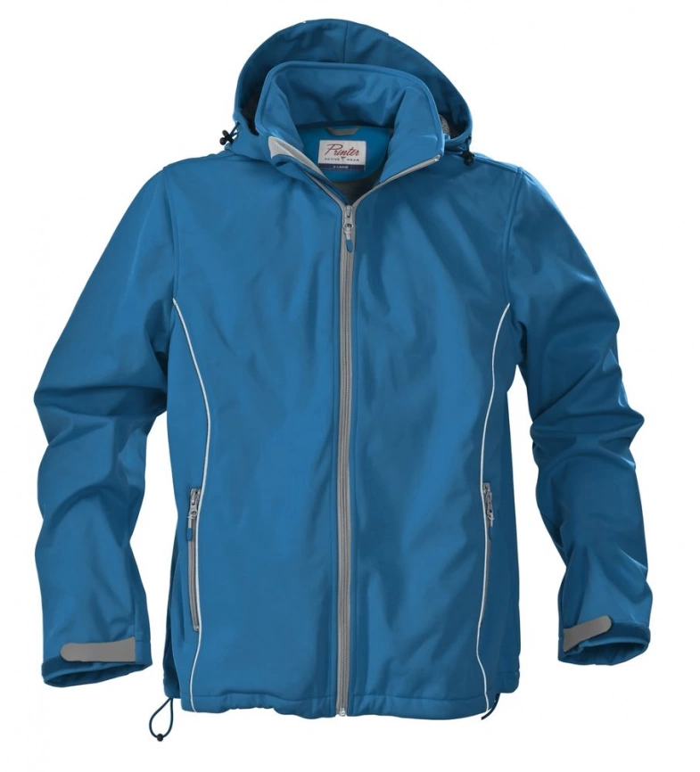 Куртка софтшелл мужская Skyrunning, синяя, размер S фото 1