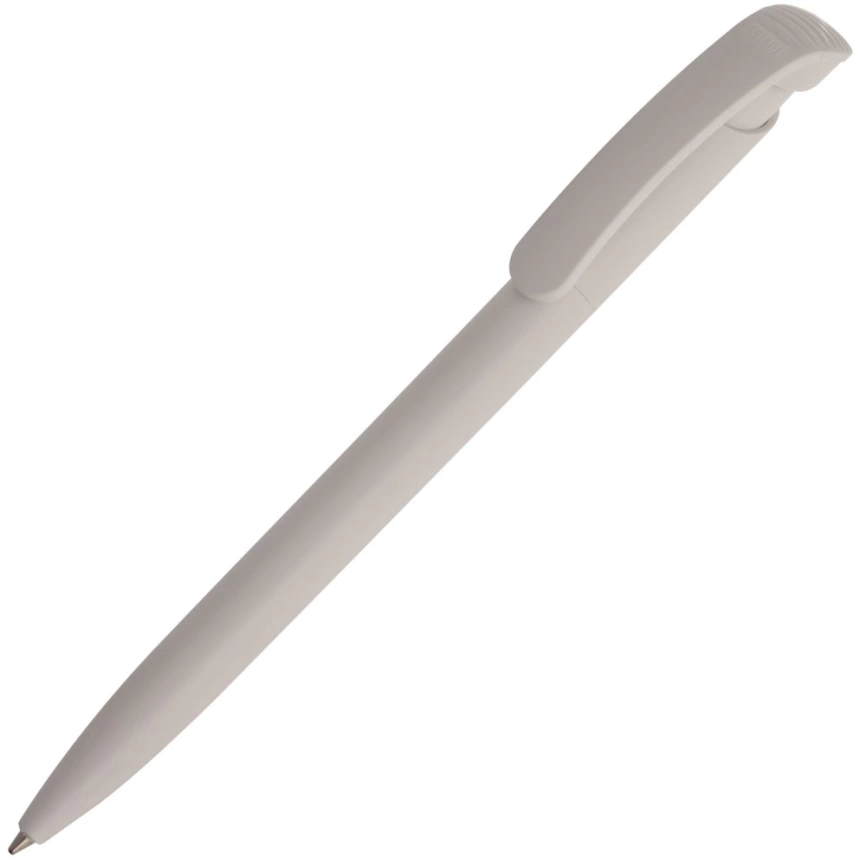 Ручка шариковая Clear Solid, белая фото 1