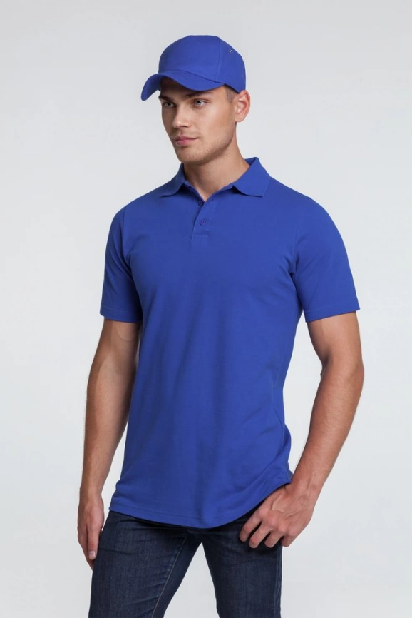 Рубашка поло мужская Virma light, ярко-синяя (royal), размер 3XL фото 5