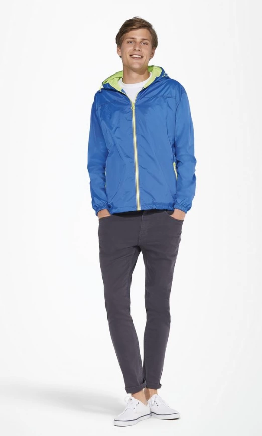 Ветровка Skate черная с серым, размер XXL фото 7