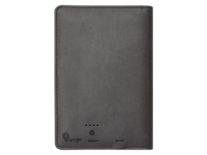 Органайзер с зарядным устройством Wanderer, 4000 mAh, серый фото 3
