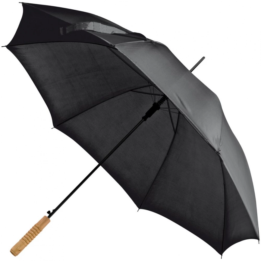 Зонт-трость Lido, черный фото 1