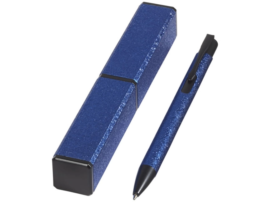 Ручка металлическая шариковая Presence, синий фото 3