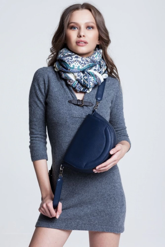 Сумка женская Kentucky, темно-синяя фото 9