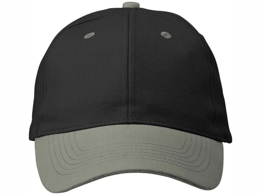 Бейсболка Grip, черный/серый фото 2