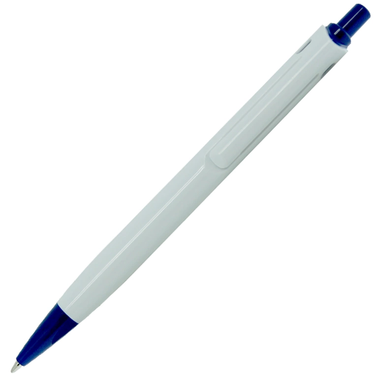Ручка шариковая, пластик, белый/синий, YES фото 2