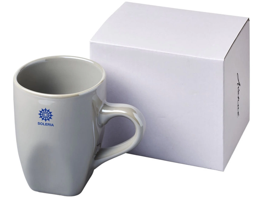 Керамическая кружка Cosmic, 360 мл, серый фото 5