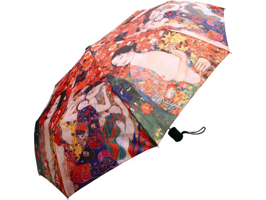 Набор: платок, складной зонт Климт. Танцовщица, красный фото 3