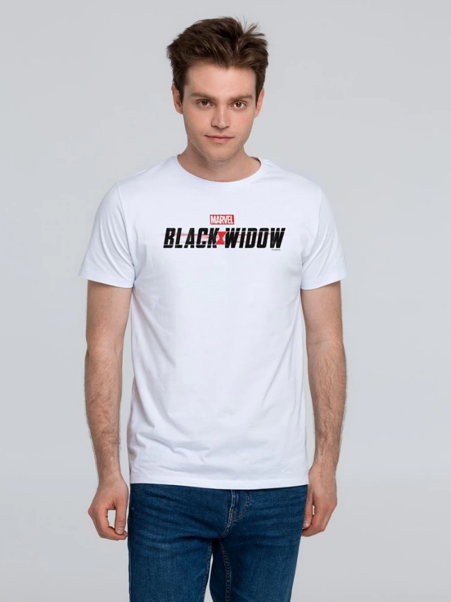 Футболка Black Widow, белая, размер M фото 1